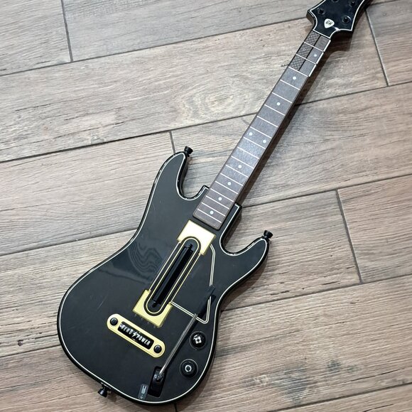 Guitar Hero Live Wireless Guitar Controller 0000654 Black XBOX Playstation READ - Picture 4 of 16
